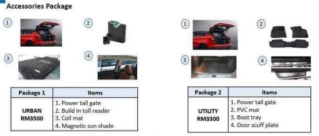 Proton X50 – electric powered tailgate available in official Urban and Utility accessories packs, fr. RM3.3k