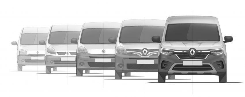 Renault Kangoo dan Express generasi baharu diperkenalkan,  akan dijual bermula tahun depan 1210416