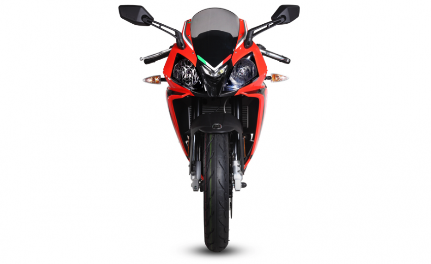 Zongshen China files patent for Aprilia 150 flat-tracker 1218258