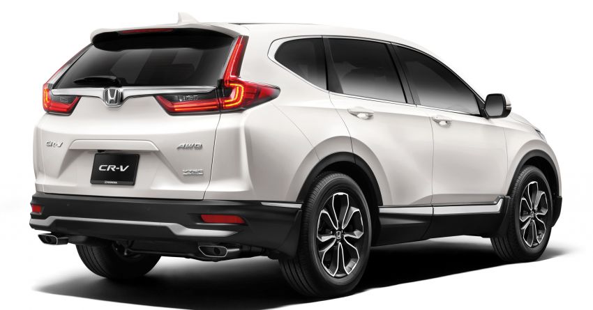 Honda CR-V <em>facelift</em> 2020 dilancarkan – harga bermula RM140k, 3 varian, model tertinggi kini dengan AWD 1204075