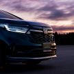 2020 Honda Odyssey facelift with Modulo accessories
