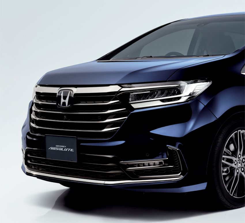 Honda Odyssey facelift 2020 diperkenalkan di Jepun – MPV terima gaya dan ciri baharu, sistem hibrid e-HEV Image #1205666