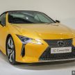 Lexus LC 500 Convertible launched in Malaysia – 5.0L NA V8 with 470 hp, folding soft top; RM1.35 million