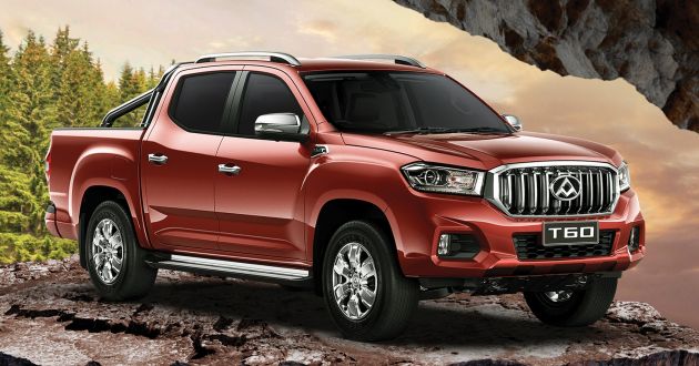 Maxus T60 2.8L 4WD in Malaysia with rear disc brakes, 15k km service interval, 3-year free service – RM99,888