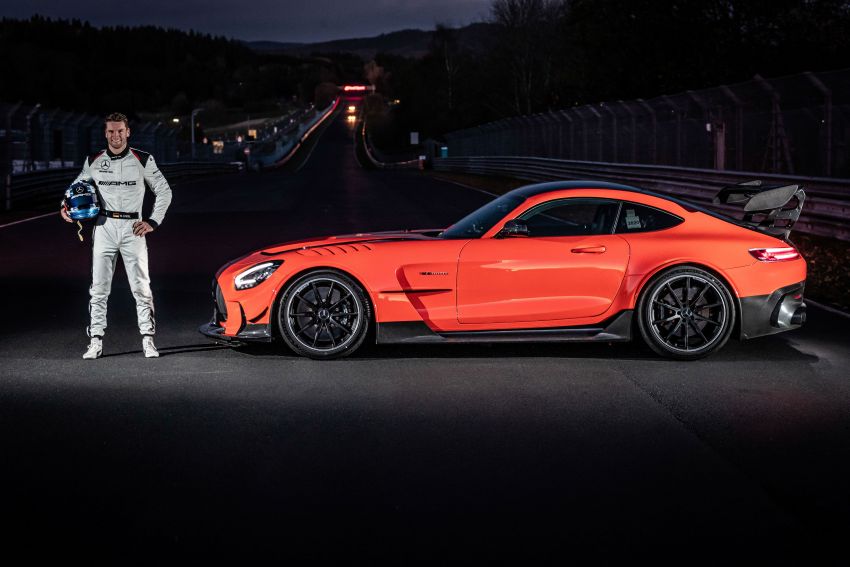 Mercedes-AMG GT Black Series – fastest production car on the Nürburgring-Nordschleife, 6:48.047 lap time 1211592