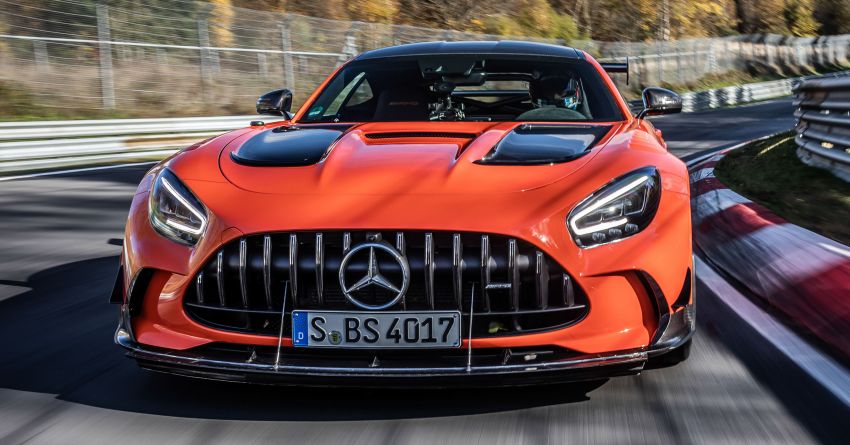 Mercedes-AMG GT Black Series – fastest production car on the Nürburgring-Nordschleife, 6:48.047 lap time 1211571