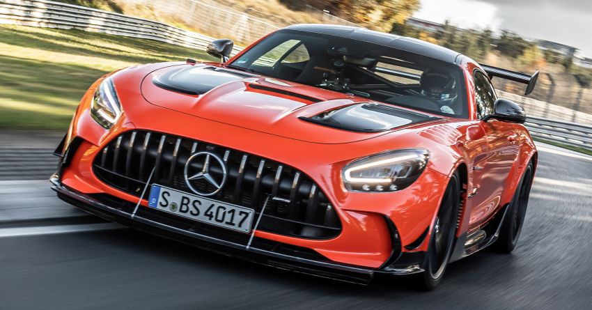 Mercedes-AMG GT Black Series – fastest production car on the Nürburgring-Nordschleife, 6:48.047 lap time 1211572