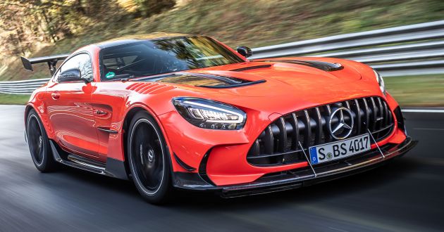 Mercedes-AMG GT Black Series – fastest production car on the Nürburgring-Nordschleife, 6:48.047 lap time