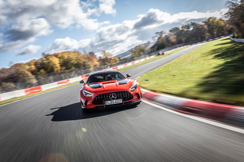 Mercedes-AMG GT Black Series – fastest production car on the Nürburgring-Nordschleife, 6:48.047 lap time 1211575