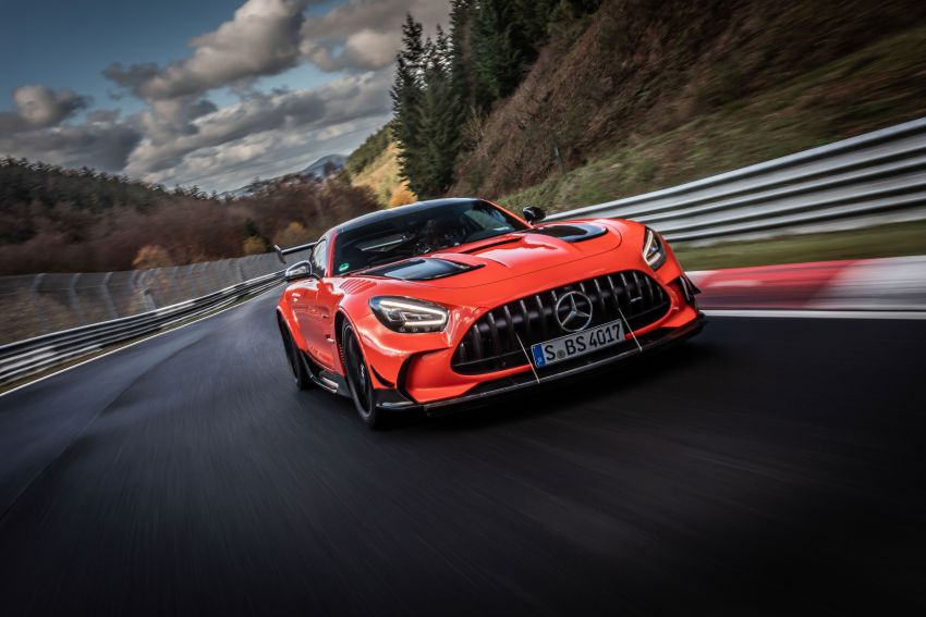 Mercedes-AMG GT Black Series – fastest production car on the Nürburgring-Nordschleife, 6:48.047 lap time 1211577