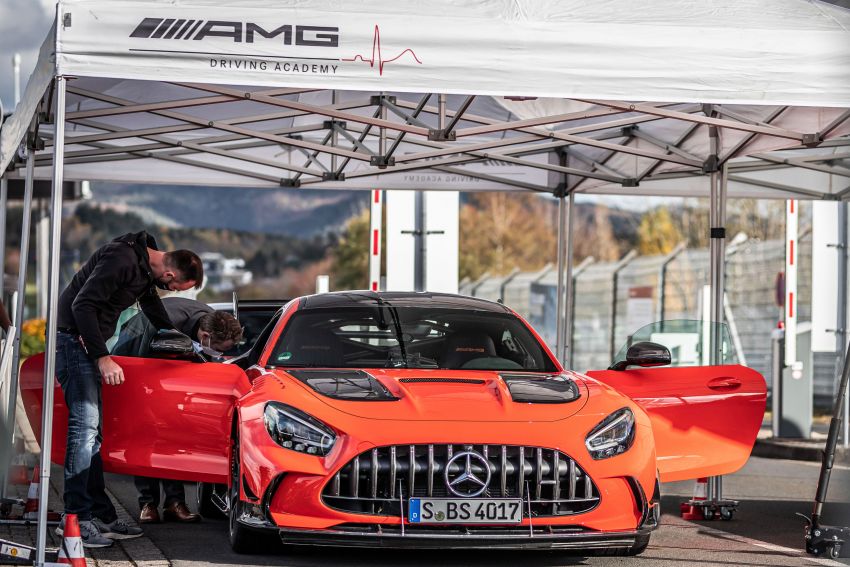 Mercedes-AMG GT Black Series – fastest production car on the Nürburgring-Nordschleife, 6:48.047 lap time 1211580