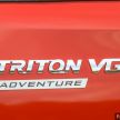 GALLERY: 2020 Mitsubishi Triton Adventure X – flagship in the new Sun Flare Orange Pearl colour