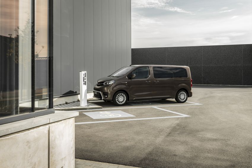 Toyota Proace Verso Electric 2021 didedah di Eropah – dua pilihan bateri, anggaran jarak EV 330 km; 134 hp 1212035