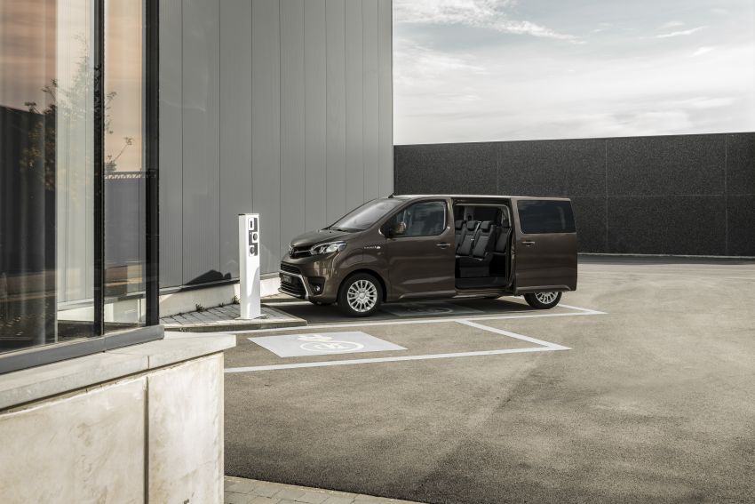 Toyota Proace Verso Electric 2021 didedah di Eropah – dua pilihan bateri, anggaran jarak EV 330 km; 134 hp 1212036