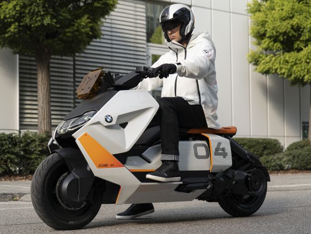 BMW Motorrad introduces Definition CE 04 e-scooter