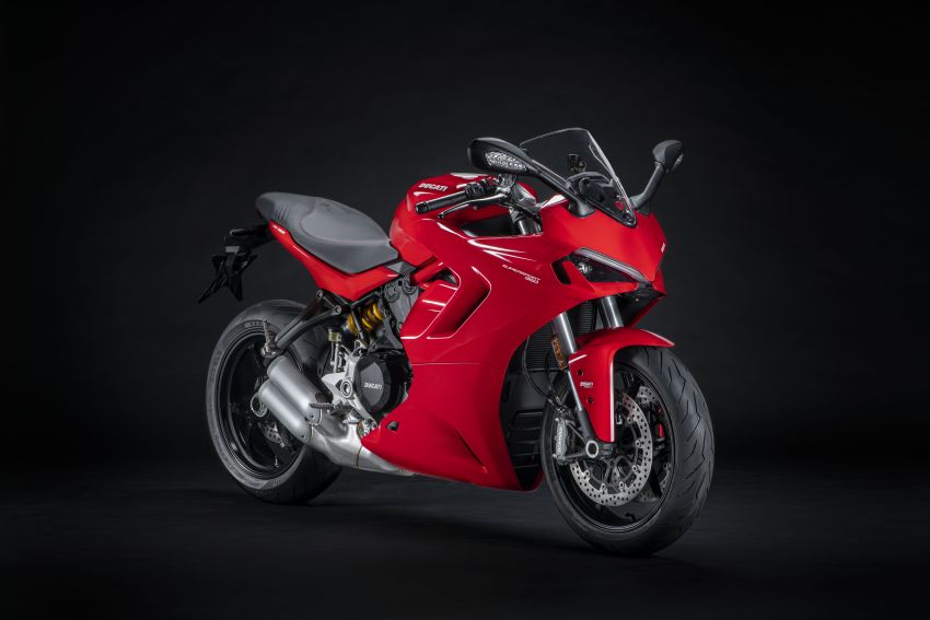 Ducati Supersport 2021 guna panel badan, lampu baru 1213333