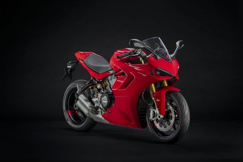 Ducati Supersport 2021 guna panel badan, lampu baru 1213361