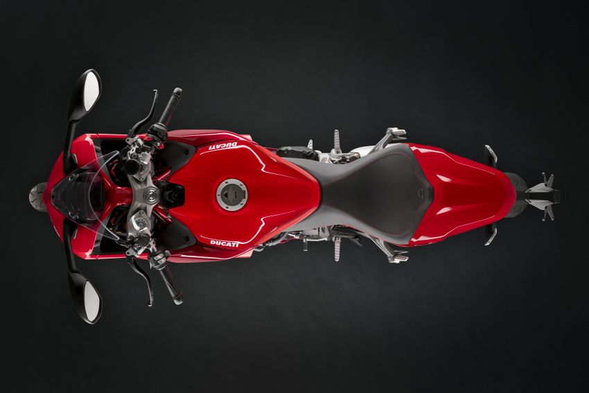 Ducati Supersport 2021 guna panel badan, lampu baru 1213350