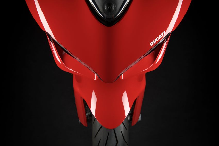 Ducati Supersport 2021 guna panel badan, lampu baru 1213349