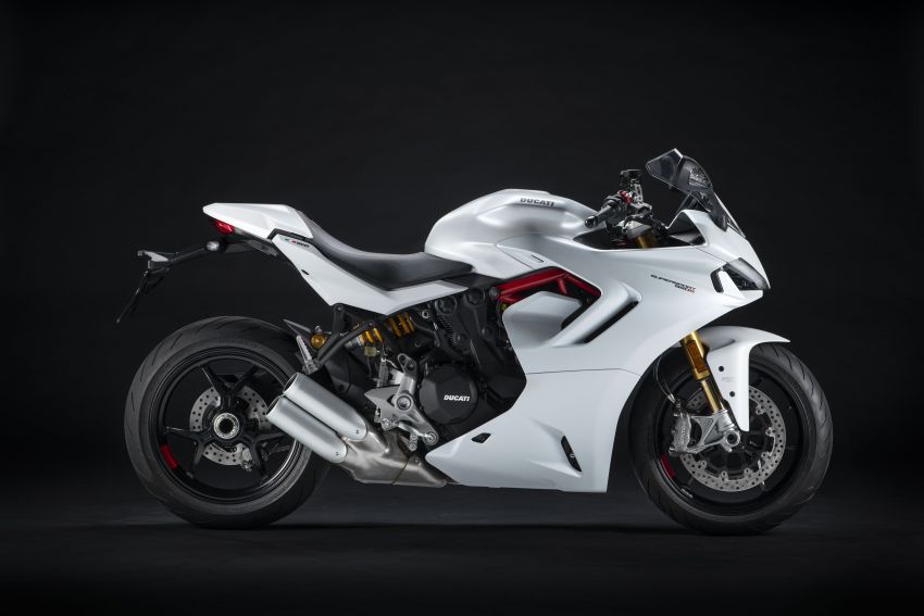 Ducati Supersport 2021 guna panel badan, lampu baru 1213398