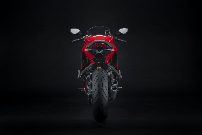 Ducati Supersport 2021 guna panel badan, lampu baru 1213327