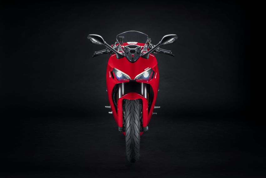 Ducati Supersport 2021 guna panel badan, lampu baru 1213324