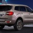 2021 Ford Everest in Thailand – Sport grille standard, 10-year/150,000 km driveline warranty till year-end