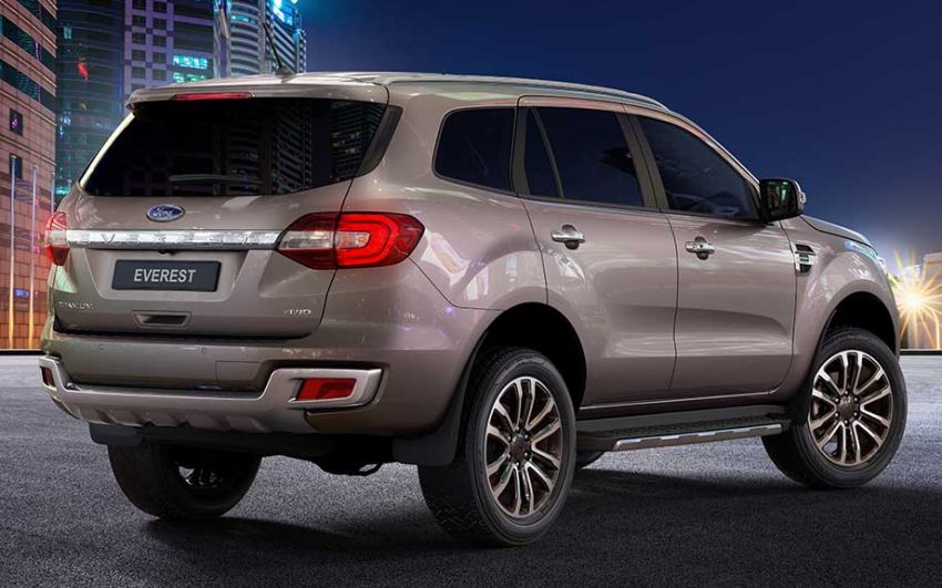 2021 Ford Everest in Thailand – Sport grille standard, 10-year/150,000 km driveline warranty till year-end 1204354