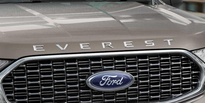 2021 Ford Everest in Thailand – Sport grille standard, 10-year/150,000 km driveline warranty till year-end 1204355