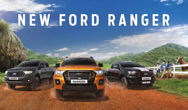 2021 Ford Ranger – T6 gets another facelift in Thailand