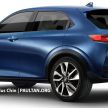 2021 Honda HR-V rendered with more angular look