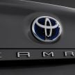 Toyota Camry Hybrid facelift debuts in Europe – larger infotainment display, expanded Toyota Safety Sense