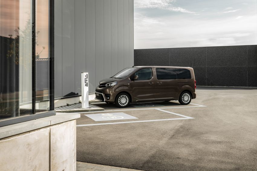 2021 Toyota Proace Verso Electric revealed for Europe – two battery options; up to 330 km EV range; 134 hp 1211183