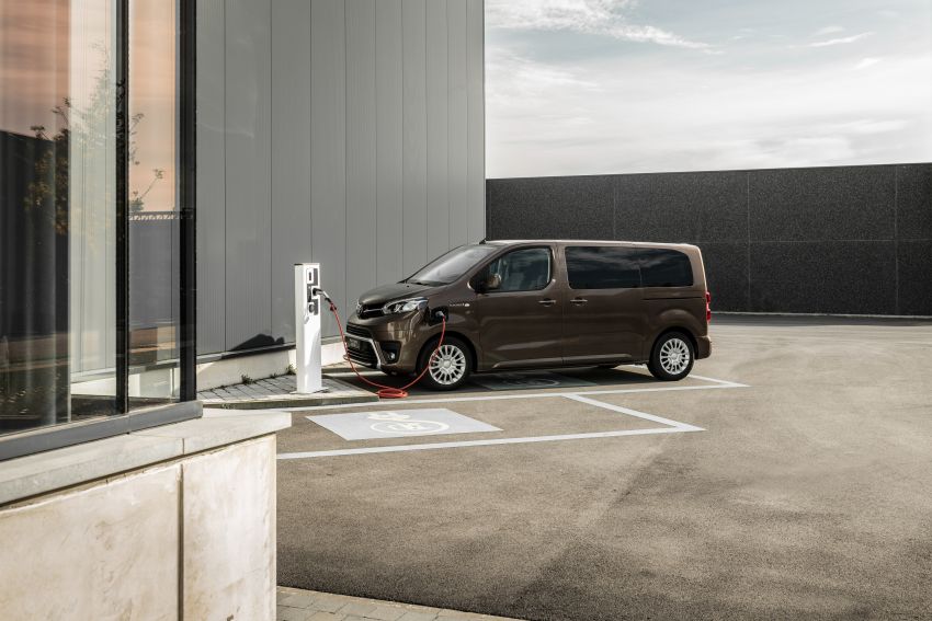 2021 Toyota Proace Verso Electric revealed for Europe – two battery options; up to 330 km EV range; 134 hp 1211186