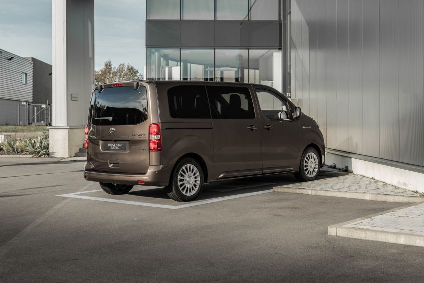 2021 Toyota Proace Verso Electric revealed for Europe – two battery options; up to 330 km EV range; 134 hp 1211188