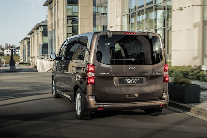 2021 Toyota Proace Verso Electric revealed for Europe – two battery options; up to 330 km EV range; 134 hp 1211082