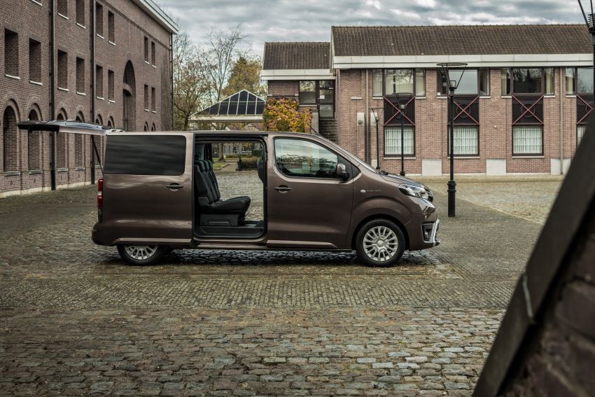 2021 Toyota Proace Verso Electric revealed for Europe – two battery options; up to 330 km EV range; 134 hp 1211201