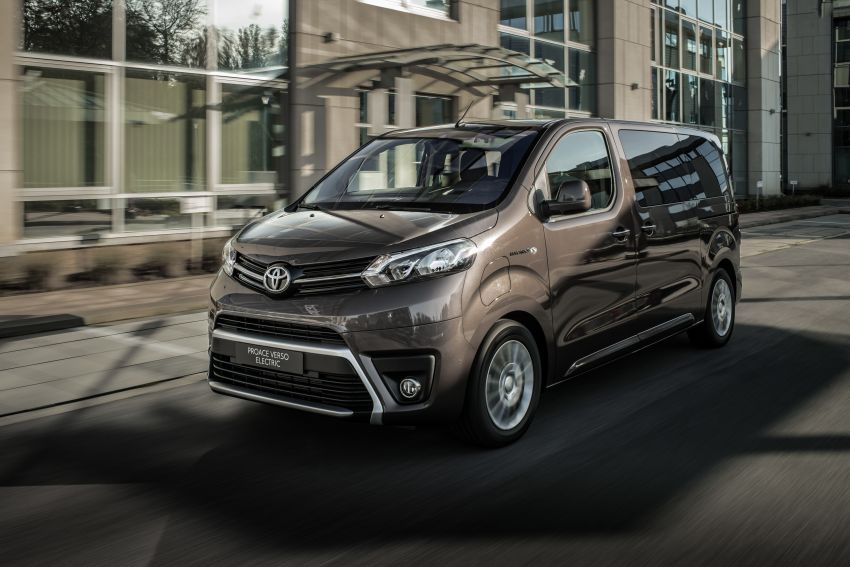 2021 Toyota Proace Verso Electric revealed for Europe – two battery options; up to 330 km EV range; 134 hp 1211085