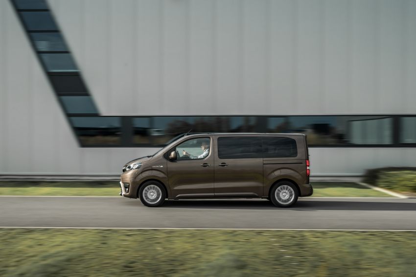 2021 Toyota Proace Verso Electric revealed for Europe – two battery options; up to 330 km EV range; 134 hp 1211071
