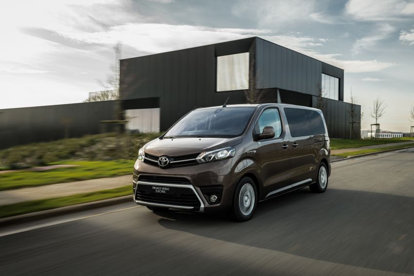 2021 Toyota Proace Verso Electric revealed for Europe – two battery options; up to 330 km EV range; 134 hp 1211096