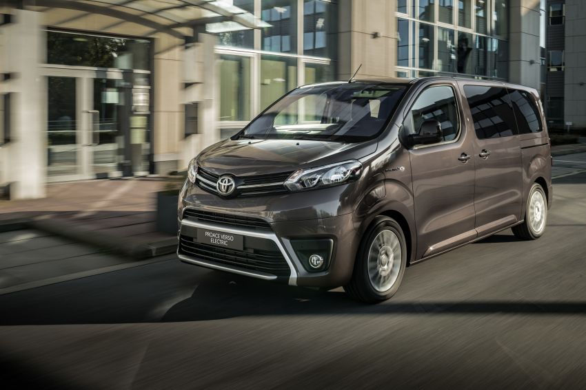 2021 Toyota Proace Verso Electric revealed for Europe – two battery options; up to 330 km EV range; 134 hp 1211101