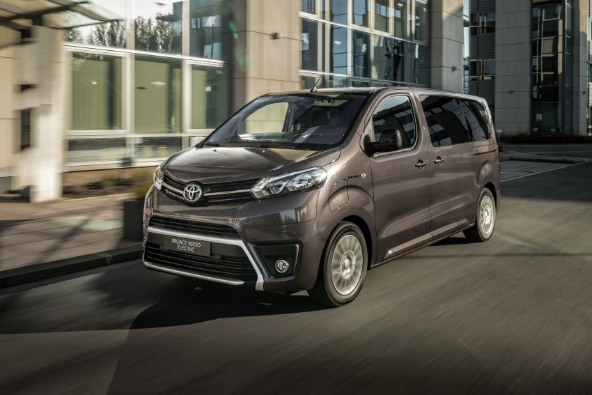 2021 Toyota Proace Verso Electric revealed for Europe – two battery options; up to 330 km EV range; 134 hp 1211075