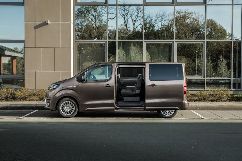 2021 Toyota Proace Verso Electric revealed for Europe – two battery options; up to 330 km EV range; 134 hp 1211177