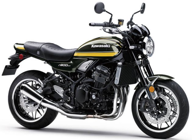 2021 Kawasaki Z900RS gets new retro colour choice