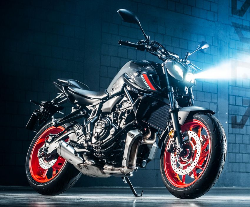 Yamaha MT-07 2021 – enjin Euro 5, brek dipertingkat 1203591
