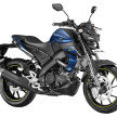 2021 Yamaha MT-15 in India, RM7,722 – single-channel ABS, 3 base colours, 11 custom colour options