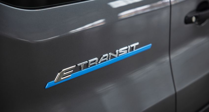 Ford E-Transit debuts – 266 hp/430 Nm, up to 201 km range from 67 kWh battery; eight body configurations 1209285