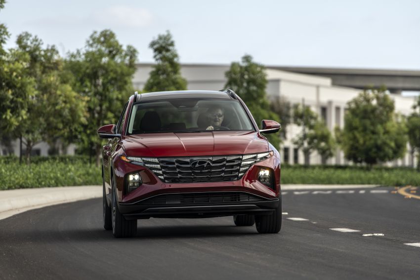 Hyundai Tucson 2022 pasaran Amerika didedahkan – pilihan hibrid dan PHEV,  versi jarak roda panjang Image #1206639