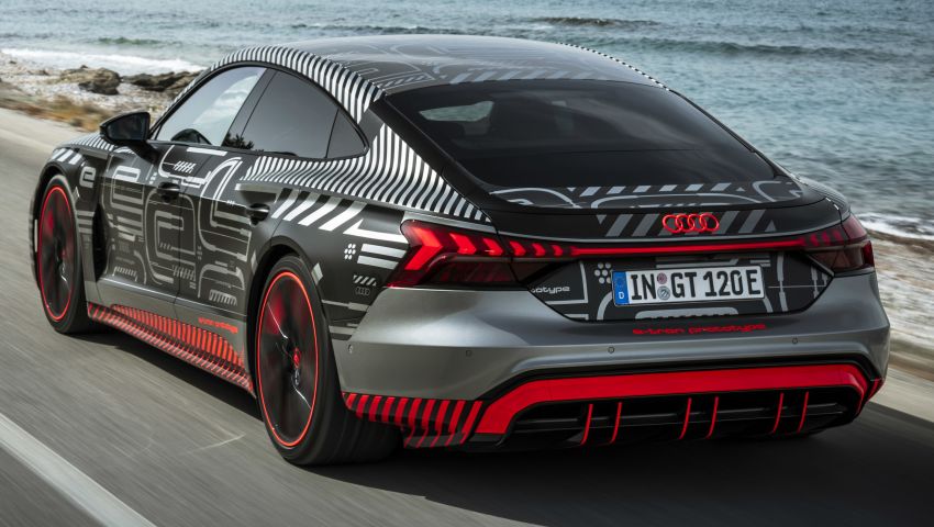 Audi RS e-tron GT teased – dual-motor electric four-door coupé with 646 PS, 830 Nm, around 400 km range 1205058