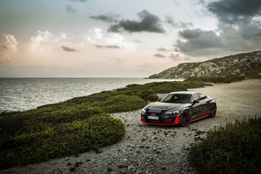Audi RS e-tron GT teased – dual-motor electric four-door coupé with 646 PS, 830 Nm, around 400 km range 1205068